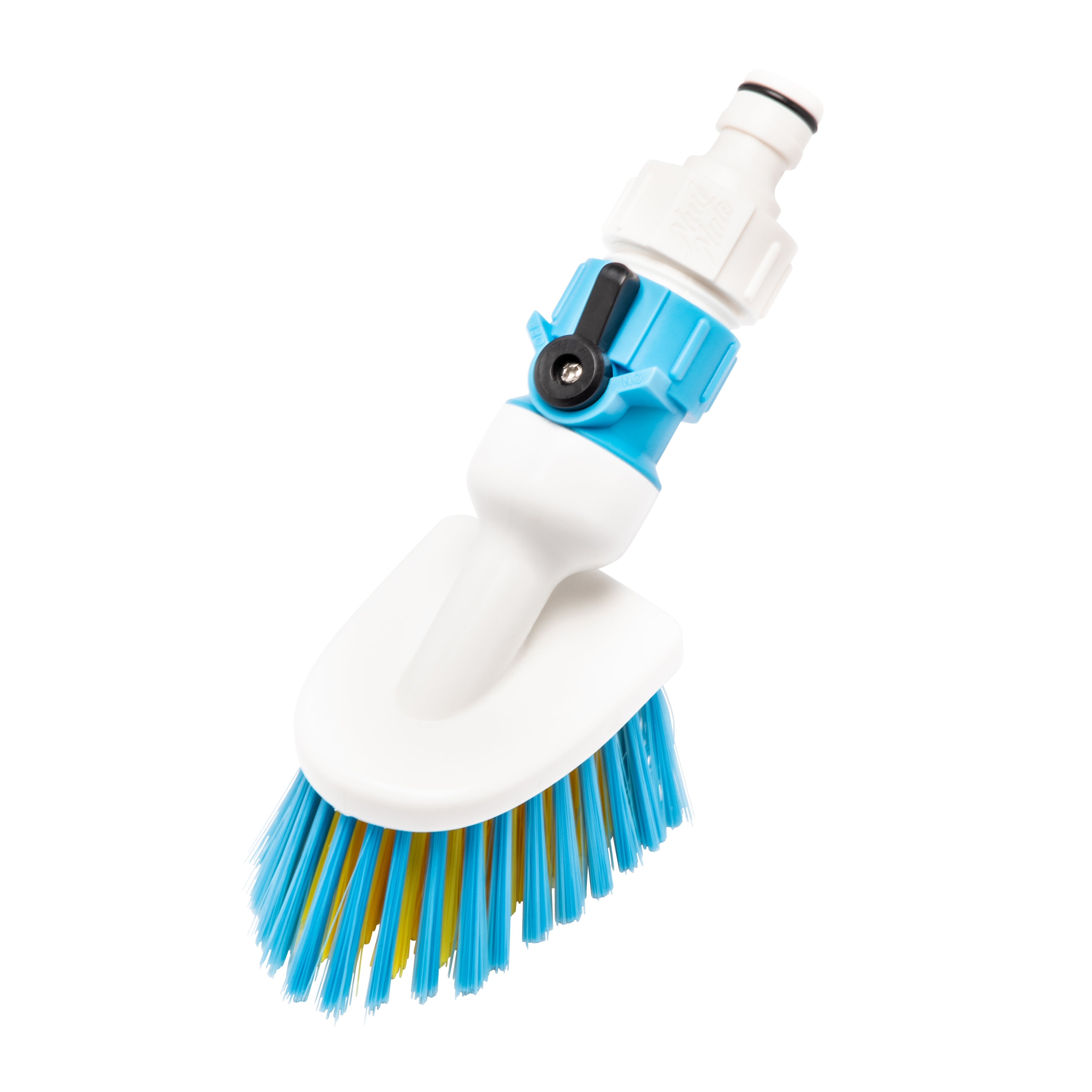 Fastens onto a hosepipe for easy cleaning at home