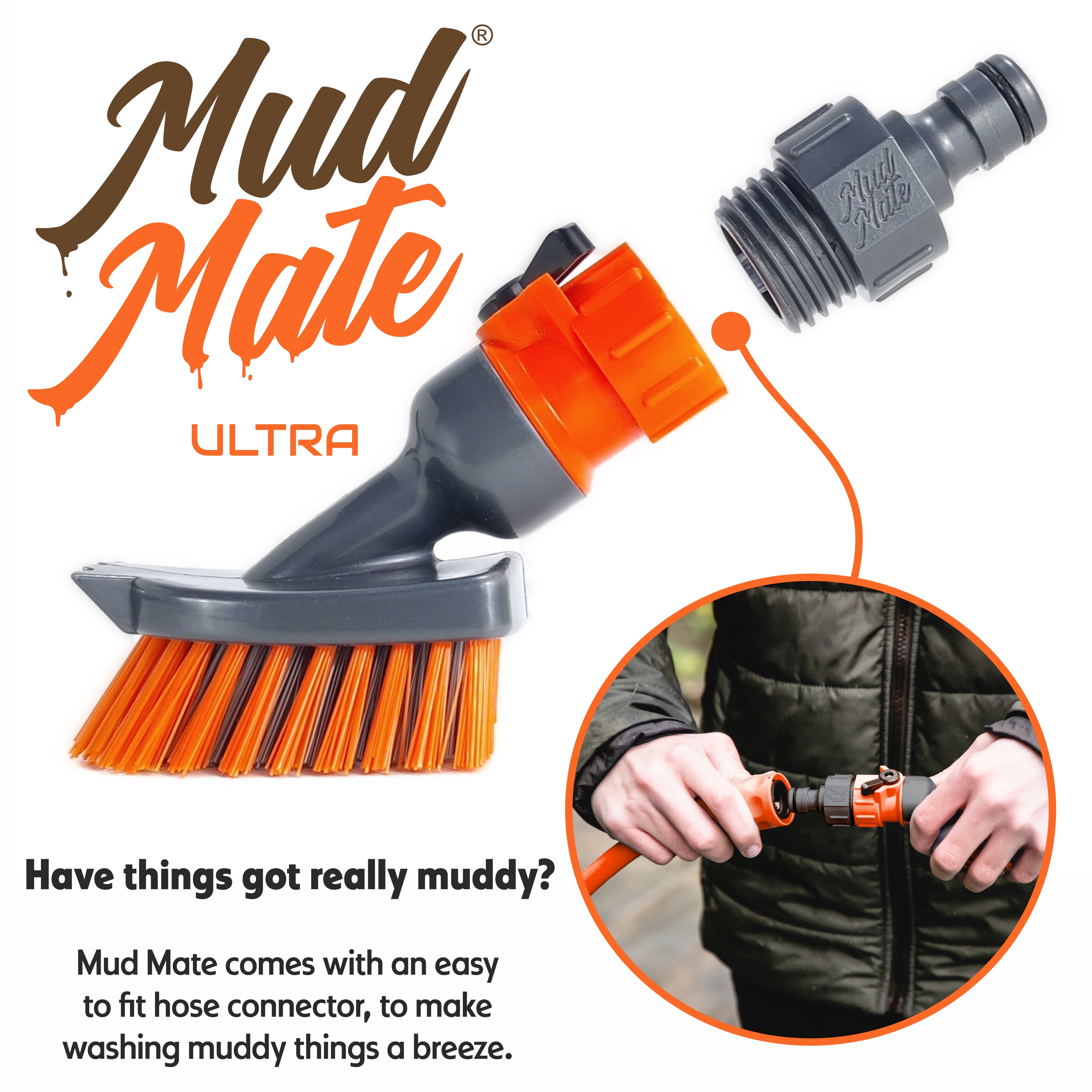 Mud Mate Ultra (extra stiff bristles)
